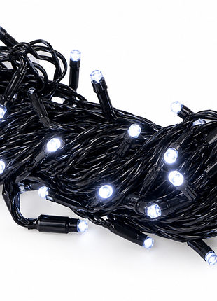 Гірлянда-led 16м 180 ламп біла 220v
