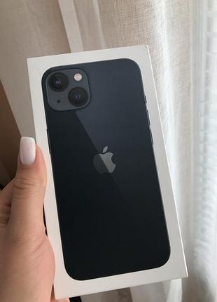 Коробка apple iphone 13 midnight