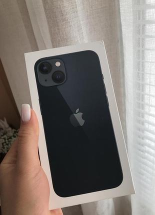 Коробка apple iphone 13 midnight 2