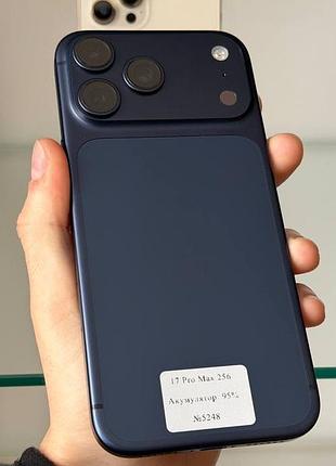 ✔️ iphone 17 pro max 256 gb (код:5248)  🔋 акумулятор: 95% 🏷 роботоздатність: 100%