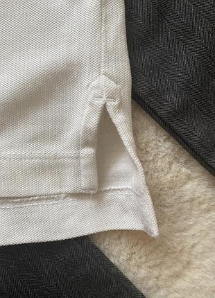 Tommy hilfiger чоловіче поло, біле поло 6