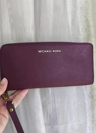 Michael kors великий оригінальний шкіряний гаманець