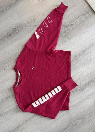 Кофта рожева puma, s-m