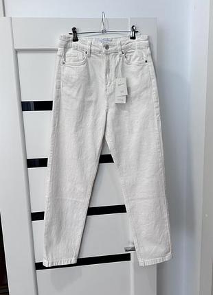 Жіночі джинси reserved mom slim білі