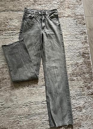 Джинси жіночі zara сірі