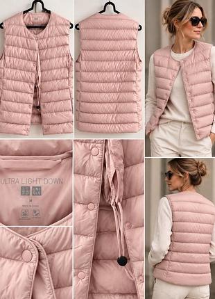 Uniqlo ultra light down — жіноча жилетка, розмір m