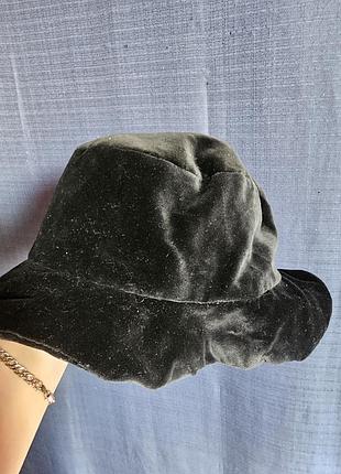 Велюровая панама chu fashion