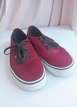 Суперовые кеды vans authentic в цвете port royale оригинал 4