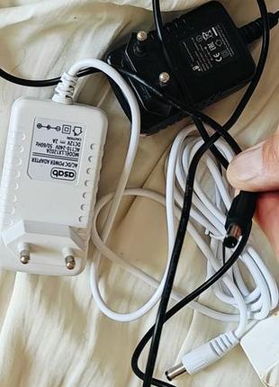 Ціна за дві нові зарядки з роз'ємом 5.5х2.5 12v бренди asab і jingtong