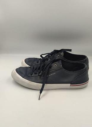 Оригінальні чоловічі шкіряні кеди tommy hilfiger corporate leather / розмір 43 (устілка 28.5 см)
