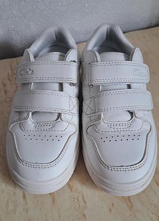 Кросівки для дітей clarks білі 28р.