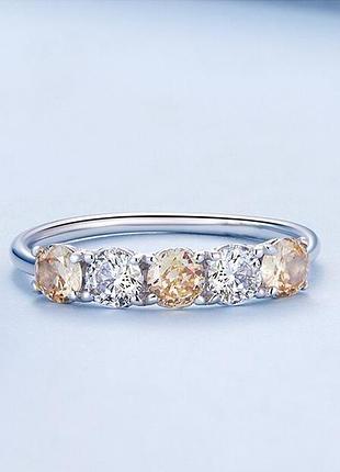 Кольцо "champagne and diamonds"
