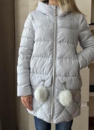 Зимний пуховик женский