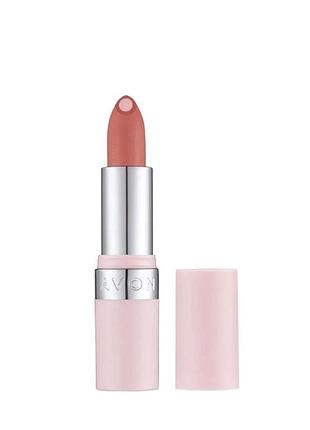 Губна помада avon супер зволоження пудрова/hydra blush матова 3.6 г матова помада з гіалоурановою кислотою