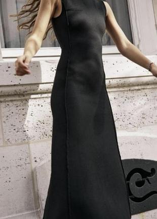 В'язане плаття міді zara 3