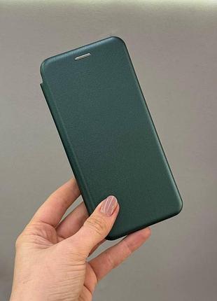Захисний чохол-книжка для samsung a50 / a30s,якісний чохол-книжка для телефона samsung a50 / a30s із захистом екрана (зелений)