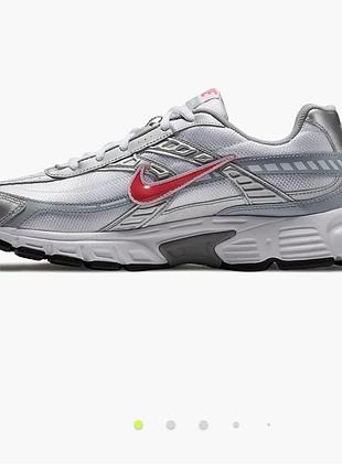 Кросівки жіночі nike сріблясті з червоним, довжина устілки 23,5 см