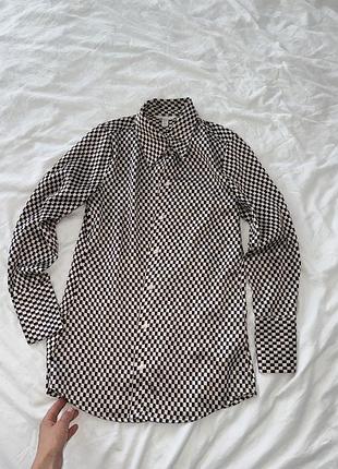 Сорочка жіноча сатинова осінь h&m