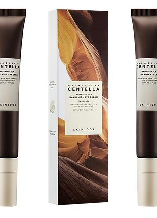 Набора антивозрастной крем для кожи вокруг глаз skin1004 madagascar centella probio-cica bakuchiol eye cream twin pack, 20 мл*2