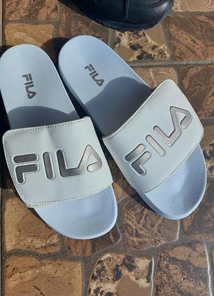 Шльопанці жіночі fila блакитні