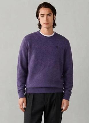 Чоловічий вовняний светр crew clothing розміру l