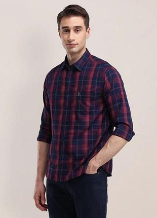 Us polo assn байкова сорочка в клітинку, сорочка