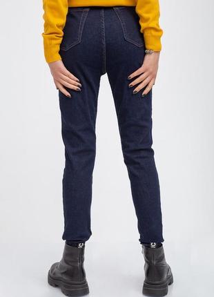 Женский джинсы-сигареты с высокой посадкой3 фото