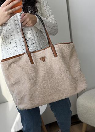Жіноча велика сумка тедді guess 2 в 1 2