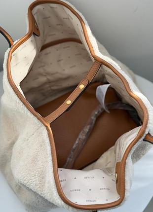 Жіноча велика сумка тедді guess 2 в 1 6