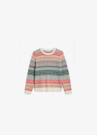 ❤️ вовняний светр peruna with wool у скандинавському стилі / розмір s-m / ідеальний стан