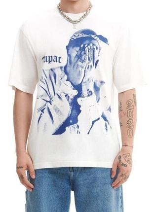 Футболка чоловіча з принтом tupac  від cropp
