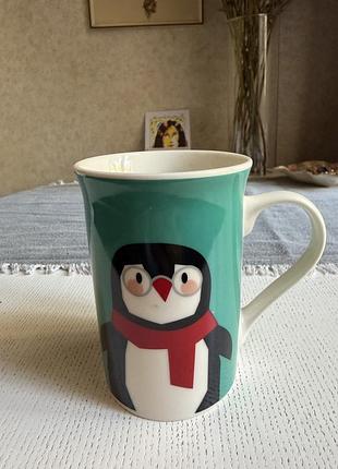 Чашка з пінгвіном , велика