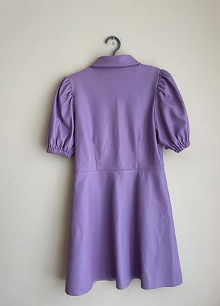 Плаття zara з еко шкіри 5