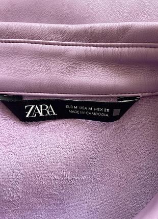 Плаття zara з еко шкіри 6