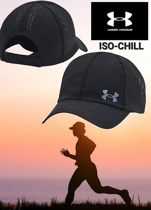 Кепка under armour iso-chill launch adjustable чорна 1383477-001(one size)