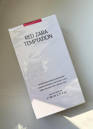 Zara red temptation