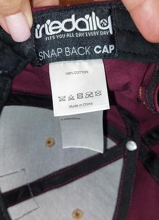 Кепка снепбек new era 8