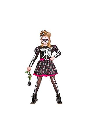 Дитячий карнавальний костюм wicked costumes — skull of the dead costume 8-10 років