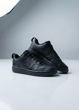 🖤 шкіряні кросівки nike чорні / розмір 38 (устілка 24 см) / ідеальний стан