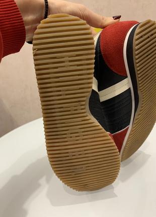 Стильнячие кроссовки tommy hilfiger, размер 37-37,5 (24 см)9 фото