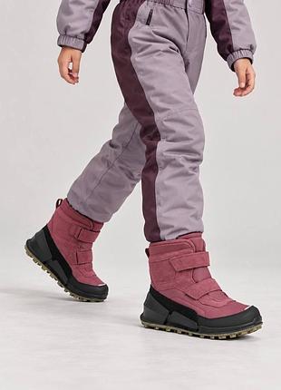 Зимові, водонепроникні черевики ecco biom k2 з waterproof, оригінал, 33р і 34р