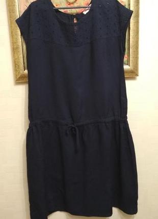 Платье/сарафан темно-синий 164-170