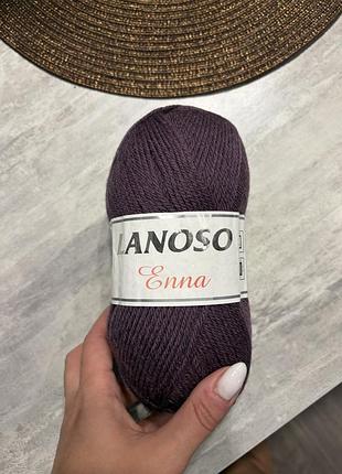 Пряжа для в'язання lanoso enna 2