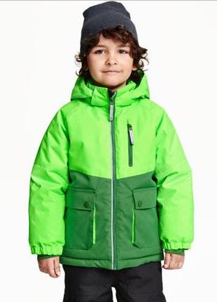 Тепла яскрава куртка h&amp;m sport