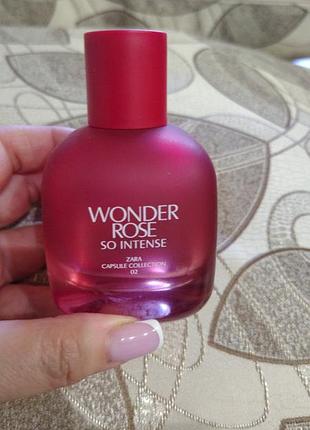Духи зара wonder rose