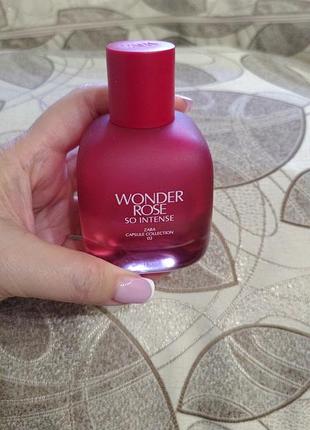 Духи зара wonder rose 3