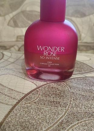 Духи зара wonder rose 4