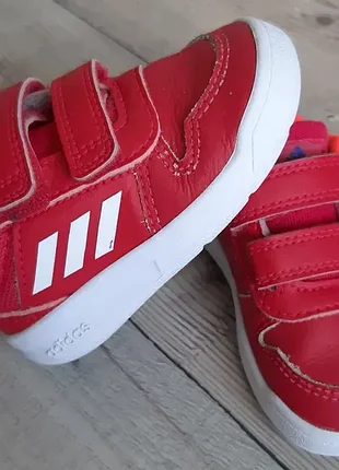 Шкіряні кросівки adidas (р.20) 2