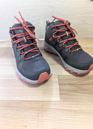 Оригинальные трекинговые ботинки columbia peakfreak ii mid outdry (размер 39)