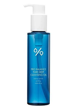 Гідрофільна олійка dr. ceuracle pro balance cleansing oil з пробіотиками